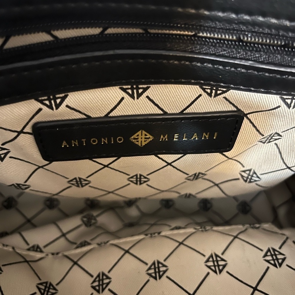 Antonio Melani Animal Print Leather Hsndbag - Picture 7 of 9